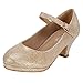 Coshare Kid's Fashion Little Girl Pretty Party Dress Pumps