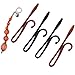 Top Plaza Magic TWIST N CLIP For Women Hair, 4 Hairpin Clips + 1 Tassel Tail