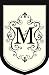 Monogram Garden Flag - M