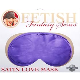 Fetish Fantasy Satin Love Mask, Purple