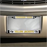 Review Football Fanatics  / Express Georgia Tech Yellow Jackets Chrome License Plate Frame