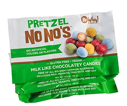 Pretzel NoNo's Three Pack - Gluten Free, Milk Free, Nut Free, ...