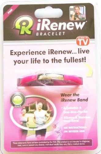 As Seen on TV iRenew BRACELET Magenta Pink by iRenew BRACELET