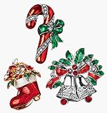 Avon Holiday Pin Candy Cane