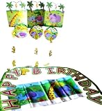 Creative Converting Party Décor Kit, Jungle Buddies