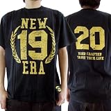 New Era Apparel ニューエラ S/S TEE <strong>リース</strong> ブラック/イエロー
