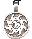Best Price Celtic Sun Irish Knot Star Real Pewter Pendant Necklace