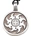 Celtic Sun Irish Knot Star Real Pewter Pendant Necklace