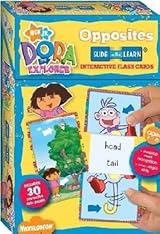 Dora the Explorer Flash Cards: Opposites