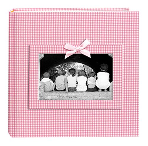 Pioneer photo albums 200-pocket gingham fabric frame cover photo …