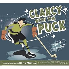 Clancy with the Puck
