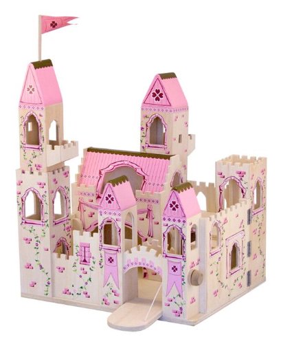 Childrens Toyshop  Toys : Melissa & Doug Folding Castle Playhouse