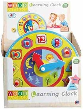 Learning Puzzle Clock by HTI Toys
