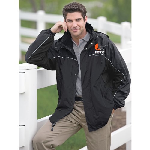 Cleveland Browns Teton 3 in 1 Systems Jacket - Large