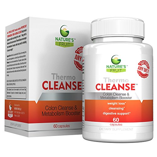 Nature's Fruit ThermoCleanse (30 Servings, 60 Capsules) - #1 Best Thermogenic Colon Cleanse for Weight Loss and Detox! The Only 3 in 1, All Natural Formula that Jump Starts Any Diet! Nature's Fruit ThermoCleanse (30 Servings, 60 Capsules) - #1 Best Thermogenic Colon Cleanse for Weight Loss and Detox! The Only 3 in 1, All Natural Formula that Jump Starts Any Diet!