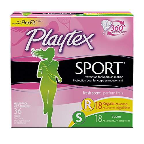 Playtex Sport Multipack Fresh Scent, 36 Count