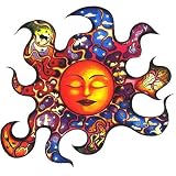 Beautiful Rainbow Sleeping Sun Sticker By Artist Dan Morris