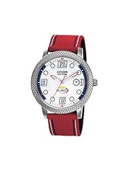 Citizen Unisex BM7211-18A Eco-Drive US Open Red Polyurethane Strap and Date Watch