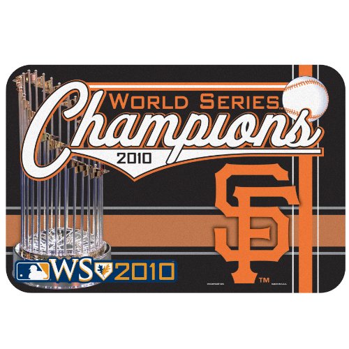 MLB San Francisco Giants 2010 World Series Champion Small Floor Mat