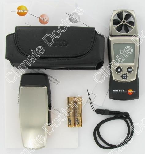 Testo 410-2 Pocket Velocity/Temperature/Humidity Meter