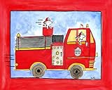 Big Red By S. Bowman 8 X 10 Art Print