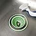 KSEV Kitchen Sink Strainer with Handle – Green (2 Packs), Wide Rim 4.5”-inch Diameter, Anti-Clogging Basket Cover Perfect for Most Sink Drains