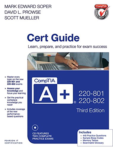 CompTIA A+ 220-801 and 220-802 Cert Guide (3rd Edition)