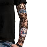 NBA Philadelphia 76ers Light Undertone Tattoo Sleeve