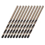 uxcell ツイストドリルビット ストレートシャンク　電源ツール　2.7mm直径 10本入