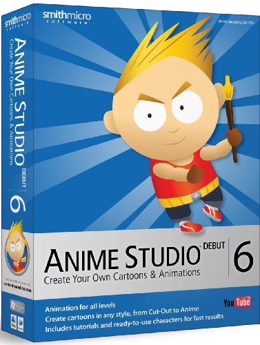 Anime Studio Debut 6 (Mac/PC CD)