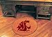 Washington State Basketball Rugs 29` diameter