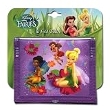 Tinkerbell Non- Woven Bifold Wallet on Card W/Full Matte printing on Front & Back