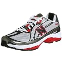 New Balance Men's MR645 Running Shoe,Silver/Black/Red,7 D