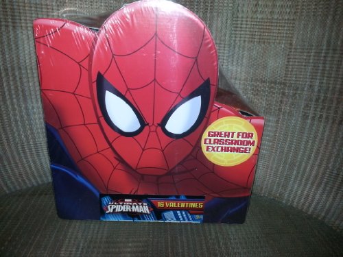 2013 Valentines Day Cards 16 Pack - Ultimate Spiderman (Spider-Man) By Paper Magic Group On Sale
