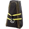 Longridge Deluxe Pull Trolley Cover Bag - Black/Yellow