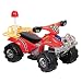 MiniMotors Rockin' Red Off Road ATV with Electric Motor
