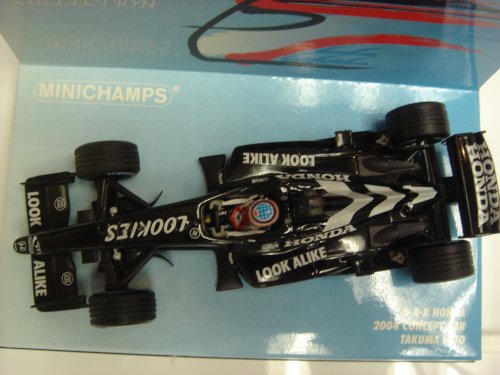 ミニチャンプス [1/43] B.A.R Honda 2004 Concept Car Takuma Sato TSC2