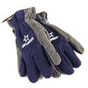 Dallas Cowboys 2-Tone Blue Middle / Gray Fleece Gloves