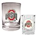 Ohio State Buckeyes NCAA Rocks Glass And Shot Glass Set