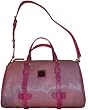 Women's Dooney and Bourke Purse Handbag Barrel Satchel Pink
