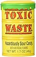 Toxic Waste Hazardously Sour Candy Barrel 1.7 oz. - How Long Can You Keep One In Your Mouth