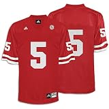 Nebraska adidas Replica NCAA Football Jersey - Men's