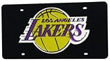 Los Angeles Lakers Primary Logo License Plate Cover (Black)