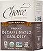 Choice Organics - Organic Decaffeinated Earl Grey Tea (1 Pack) - With Bergamot - Fair Trade - Compostable - 16 Organic Black Tea Bags