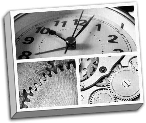 Princess Queen Minute Time Piece Collage Canvas Wall Art