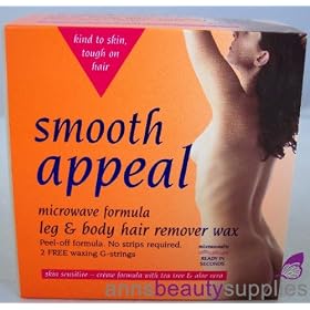 Smooth Appeal Microwavable Peel Off Leg/Body Wax 450g