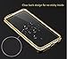 Klicnow Protective Cover for Apple iPhone 6, iPhone 6S case, Crystal Clear, Soft Gel Plating TPU Case 4.7 ONLY