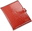 Cole Haan Hand-Stained Patent Crocodile Print Kindle DX Sleeve (Fits 9.7" Display, Latest Generation Kindle DX), Orange