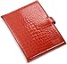 Cole Haan Hand-Stained Patent Crocodile Print Kindle DX Sleeve (Fits 9.7\