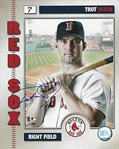 Autographed Trot Nixon Boston Red Sox 8x10 Photo w/ COA